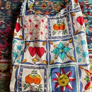 BAGGU baby Multicolor Graphic Nylon bag